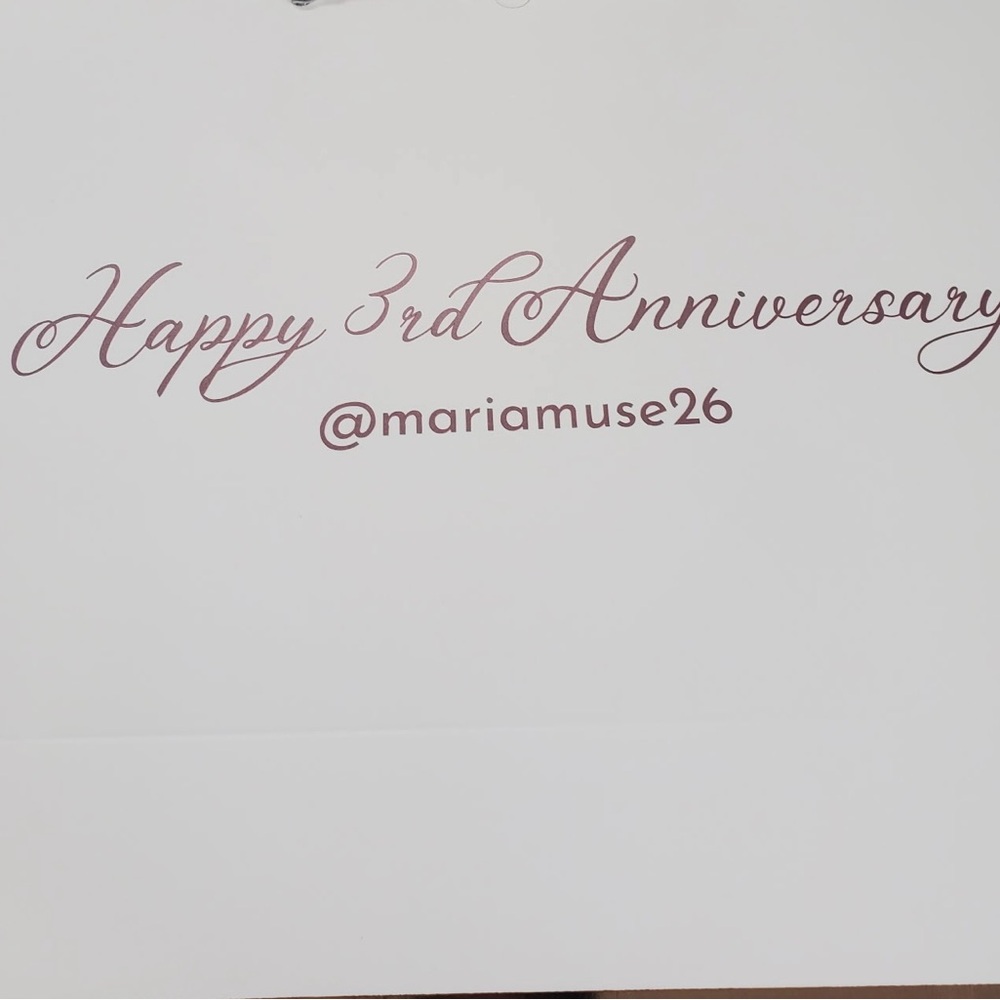 Happy 3rd Anniversary Sign co host for three days fun 7-11 to 7/13 every hour